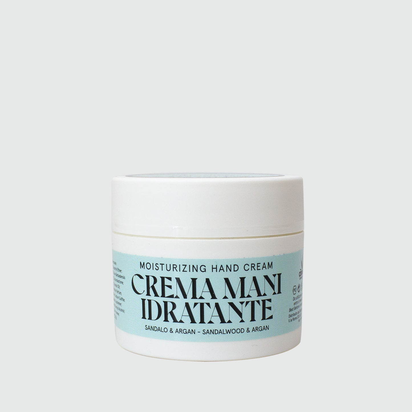 CREMA MANI SANDALO E ARGAN