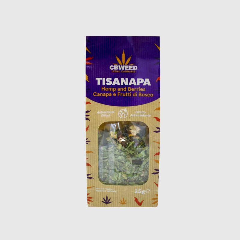 TISANAPA – CANAPA E FRUTTI DI BOSCO