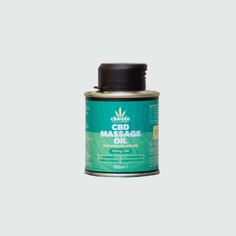 MASSAGE OIL WITH 100 MG CBD – RELAXING WITH LAVENDER FLOWERS
