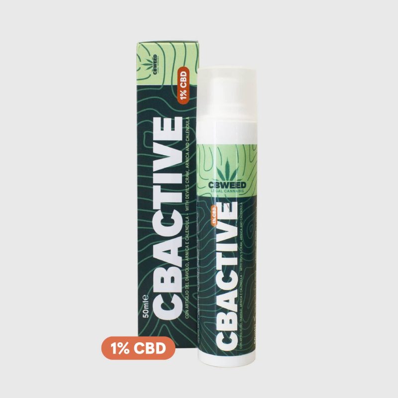 CBACTIVE – CREMA PER MASSAGGI CON CBD
