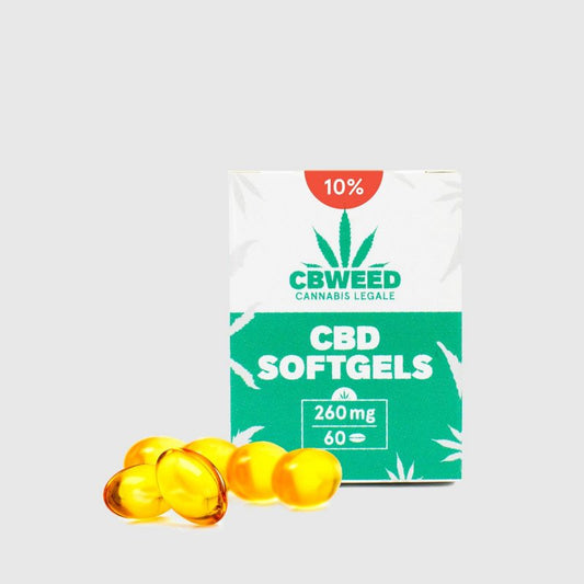 CAPSULE SOFTGEL CON OLIO AROMATICO AL CBD
