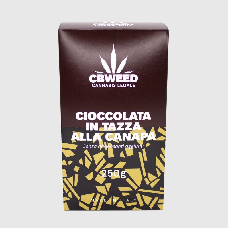 CIOCCOLATA IN TAZZA ALLA CANAPA