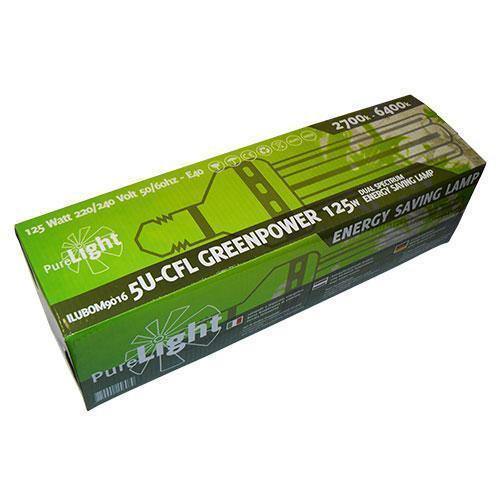 125 W, Aeroponica, Bulbo, CFL, Coltivazione, Fase_Agro, Fase_Crescita, Fase_Fioritura, Idroponica, ILLUMINAZIONE, Indoor, LAMPADE, Potenza_125 W, Potenza_200 W, Potenza_250 W, PURE LIGHT, PURE LIGHT (CFL), Tipo_Lampade CFL - doisgrowshop.it