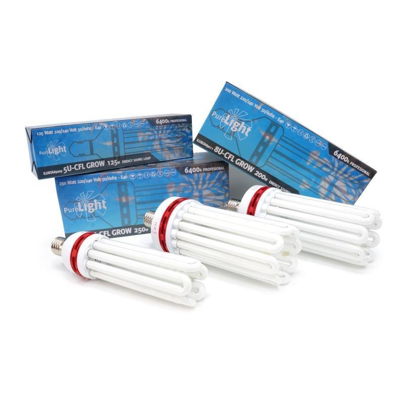 125 W, Aeroponica, Bulbo, CFL, Coltivazione, Fase_Crescita, Idroponica, ILLUMINAZIONE, Indoor, LAMPADE, Potenza_200 W, Potenza_250 W, Tipo_Lampade CFL - doisgrowshop.it