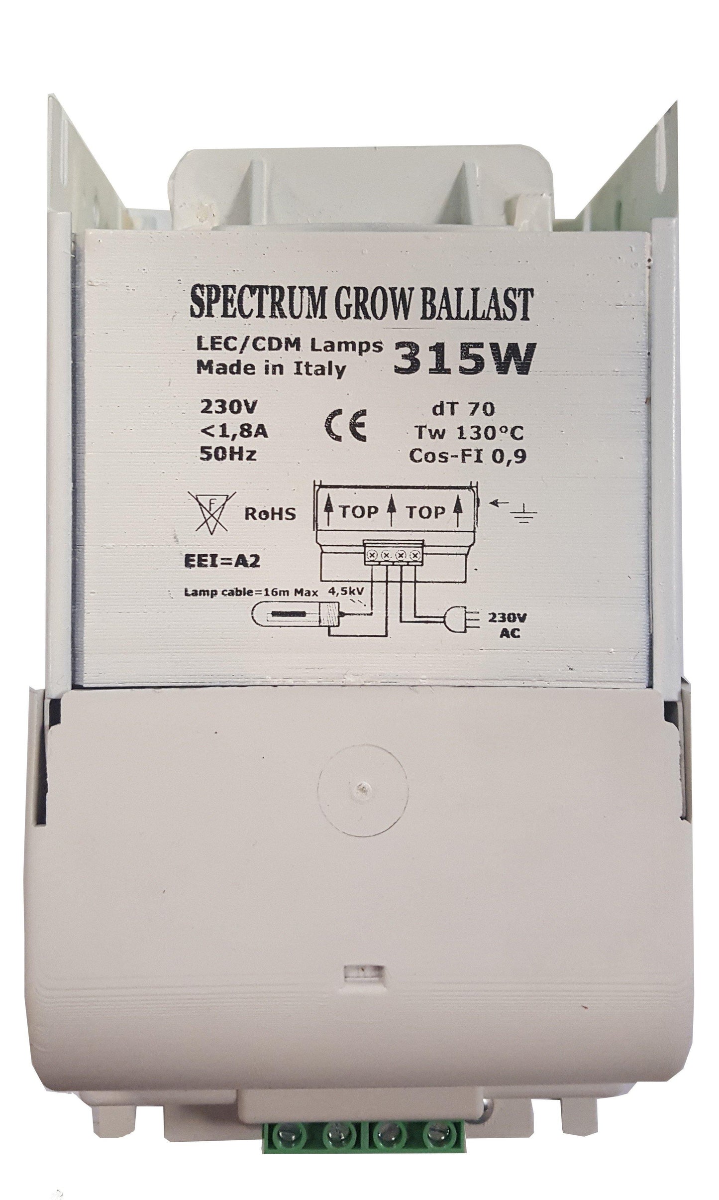 Aeroponica, Ballast, Coltivazione, Idroponica, ill, illuminazione, Indoor, Potenza_315 W, Tipo_Alimentatori - doisgrowshop.it