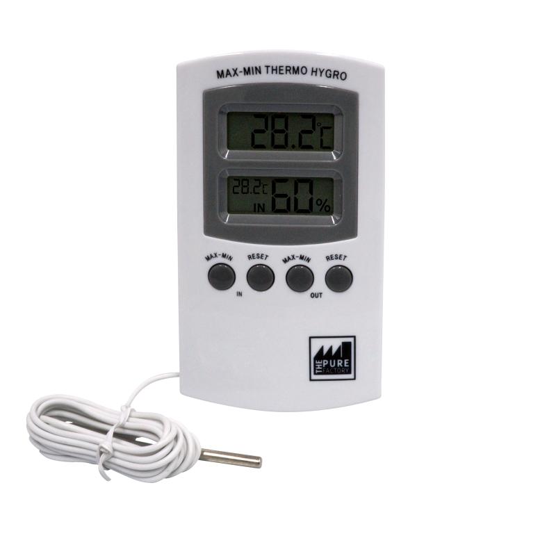 Termoigrometro Digitale Min/Max con sonda