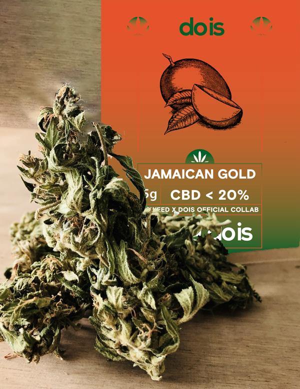 Brands_DOIS, Cbweed, Dois, fiori, Jamican, Legale, Light, Mary, Peso_5 g - doisgrowshop.it