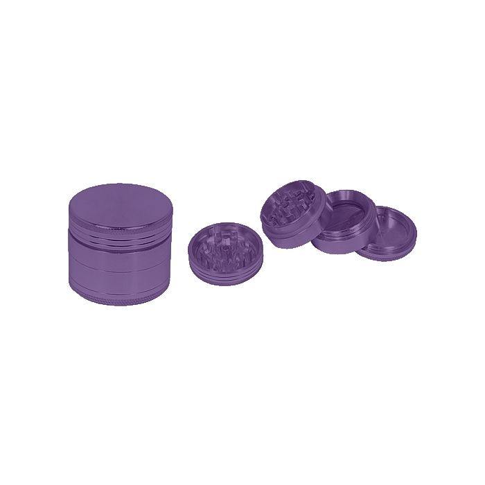 Grinder, Materiale_Alluminio, Parafernalia, Pollinatore doppio setaccio, Tipo_Grinder Pollinatore - doisgrowshop.it