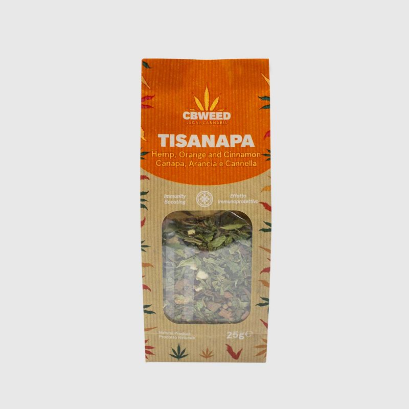 TISANAPA – HEMP, ORANGE AND CINNAMON