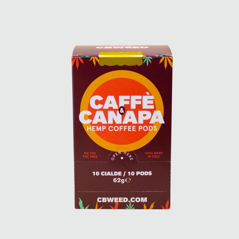 CBWEED HEMP COFFEE-10 SINGLE-DOSE PODS