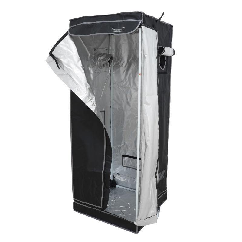 Aeroponica, Armadio coltivazione, Brands_Pure Tent, Coltivazione, Coltivazione indoor, Dimensioni_60cm x 60cm x 160cm, Growbox, Growroom, growrooms, Growtent, Idroponica, Indoor, PURE TENT - doisgrowshop.it