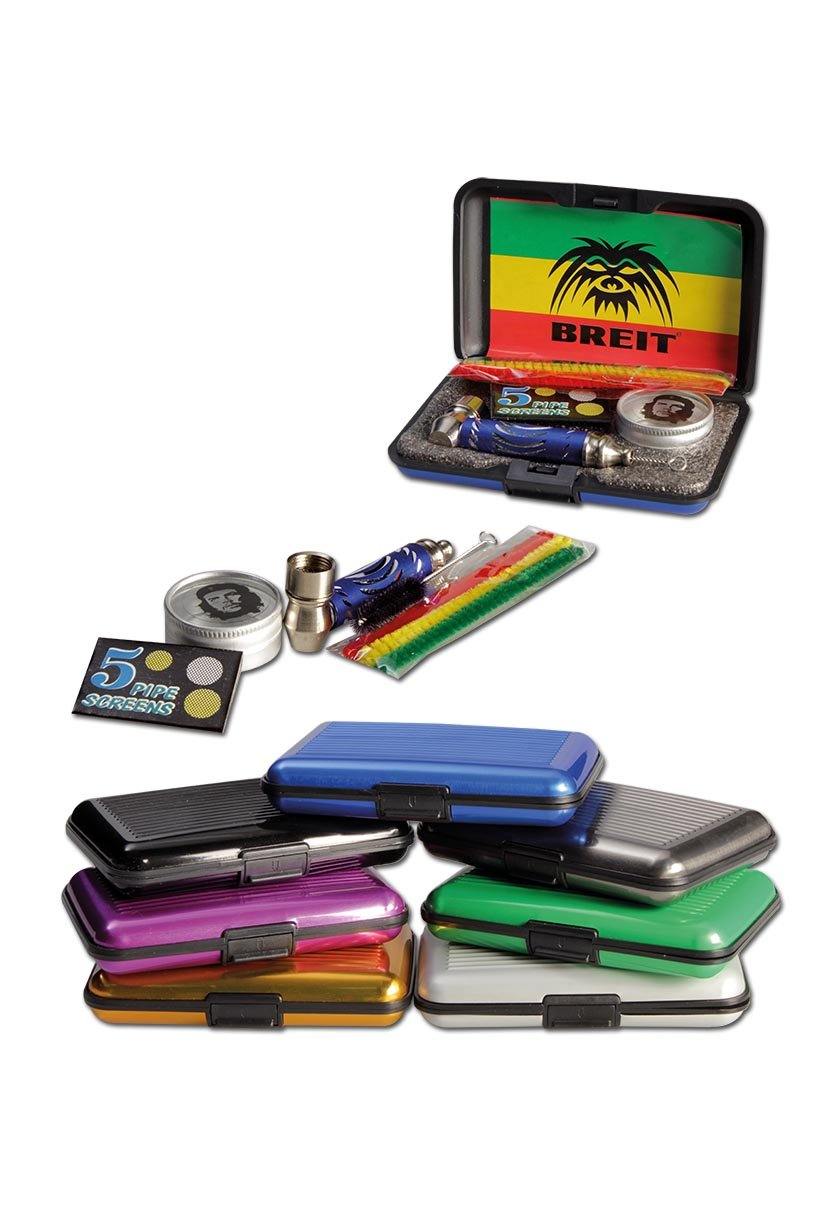 Accessori, Contenitori, Grinder, Parafernalia, Pipa, Pipa Metallo, Pipe, Tipo_Kit Fumatore - doisgrowshop.it