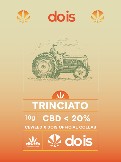 Brands_DOIS, Cbweed, Dois, fiori, Legale, Light, Mary, Peso_10 g, Trincitato - doisgrowshop.it