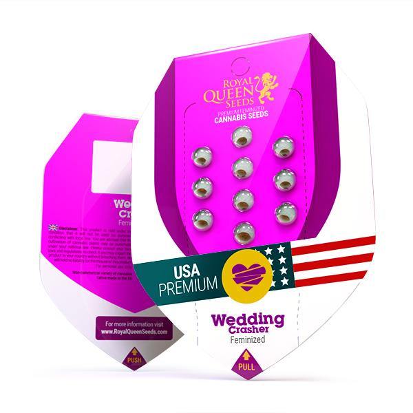Aeroponica, Autocoltivazione, Brands_Royal Queen Seeds, Coltivazione, FEMMINIZZATI, Idroponica, Indoor, Outdoor, Semi, Semi da collezione, THC, Tipo_Femminizzati, Wedding Crasher - doisgrowshop.it