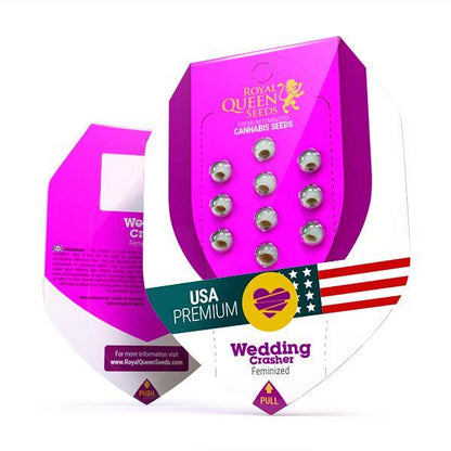 Aeroponica, Autocoltivazione, Brands_Royal Queen Seeds, Coltivazione, FEMMINIZZATI, Idroponica, Indoor, Outdoor, Semi, Semi da collezione, THC, Tipo_Femminizzati, Wedding Crasher - doisgrowshop.it