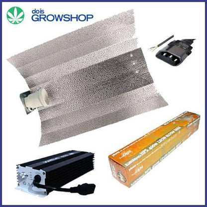 Aeroponica, Agro, Coltivazione, Idroponica, illuminazione, impianti illuminazione, Indoor, Kit Illuminazione, lampade coltivazione, Offerta, Potenza_400 W, Tipo_Illuminazione HPS, Tipo_Kit Illuminazione - doisgrowshop.it