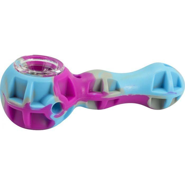 Materiale_Silicone, Materiale_Vetro, Parafernalia, Pipa, Pipa Silicone, Pipa vetro, Tipo_Pipe - doisgrowshop.it