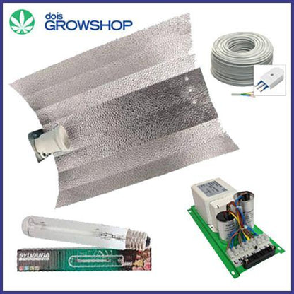 Aeroponica, Agro, Agrolight, Coltivazione, Idroponica, illuminazione, impianti illuminazione, Indoor, Kit Illuminazione, lampade coltivazione, Offerta, Potenza_400 W, Tipo_Illuminazione HPS, Tipo_Kit Illuminazione - doisgrowshop.it