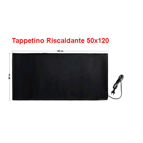 Tappetino Riscaldante 120 cm X 50 cm 105W