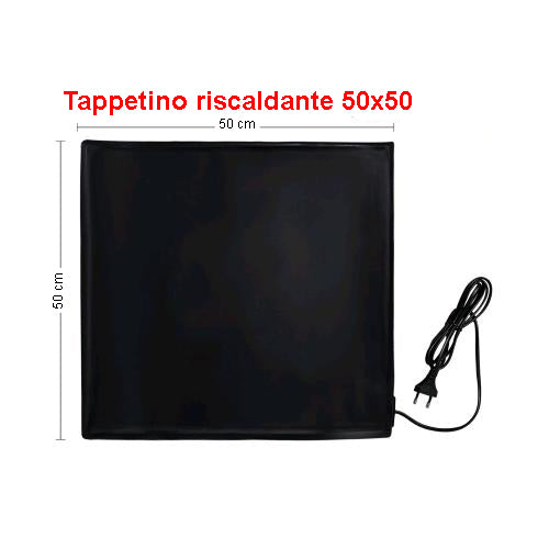Tappetino Riscaldante 50 cm X 50 cm 45W